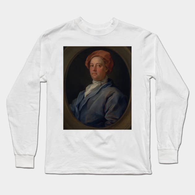 John Palmer, Barrister of the Inner Temple by William Hogarth Long Sleeve T-Shirt by Classic Art Stall